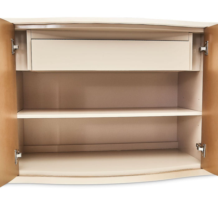 AICO Furniture - Malibu Crest Sideboard in Blush - N9007007SA-131 - GreatFurnitureDeal