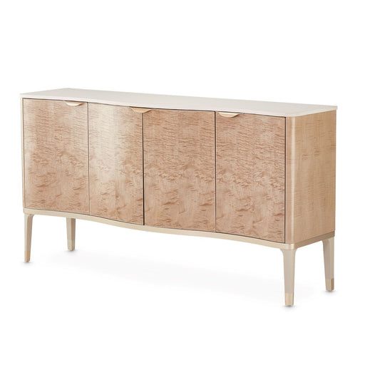 AICO Furniture - Malibu Crest Sideboard in Blush - N9007007SA-131 - GreatFurnitureDeal