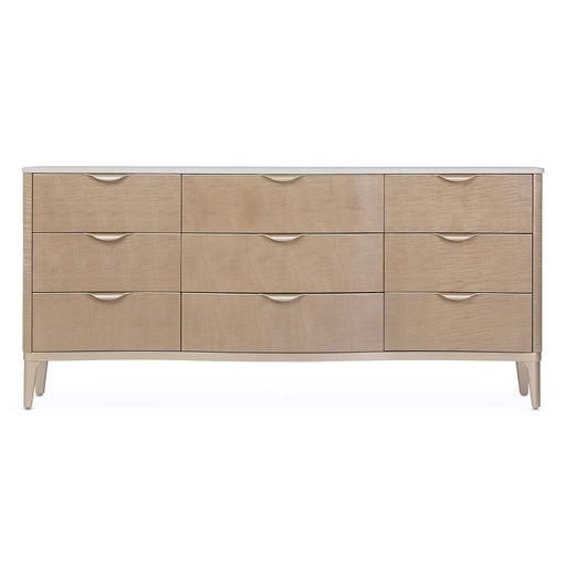 AICO Furniture - Malibu Crest Dresser in Blush - N9007050SA-131 - GreatFurnitureDeal