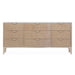 AICO Furniture - Malibu Crest Dresser in Blush - N9007050SA-131 - GreatFurnitureDeal