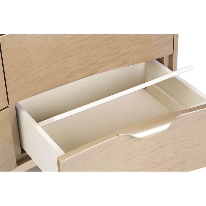AICO Furniture - Malibu Crest Dresser in Blush - N9007050SA-131 - GreatFurnitureDeal