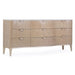 AICO Furniture - Malibu Crest Dresser in Blush - N9007050SA-131 - GreatFurnitureDeal