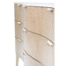 AICO Furniture - Malibu Crest Dresser in Blush - N9007050SA-131 - GreatFurnitureDeal