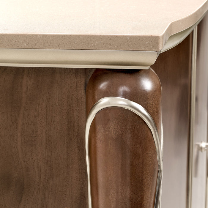AICO Furniture - Villa Cherie Sideboard in Hazelnut - N9008007SA-410