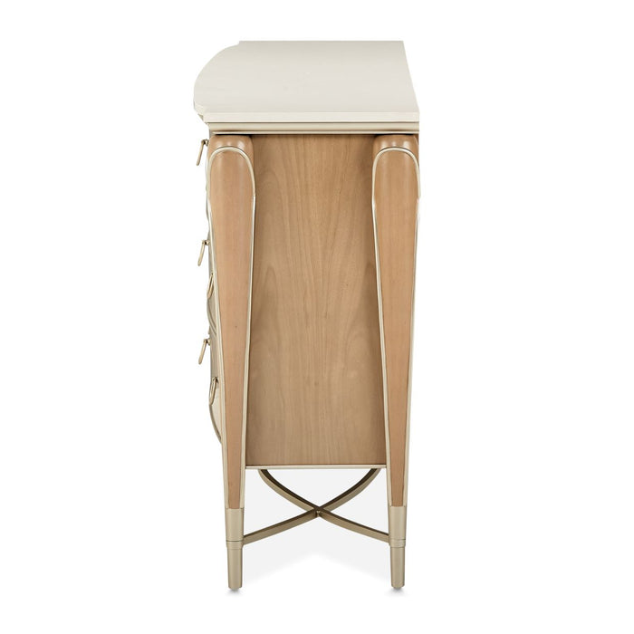 AICO Furniture - Villa Cherie Dresser in Caramel - N9008050SA-134 - GreatFurnitureDeal
