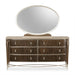 AICO Furniture - Villa Cherie Dresser in Hazelnut - N9008050SA-410 - GreatFurnitureDeal