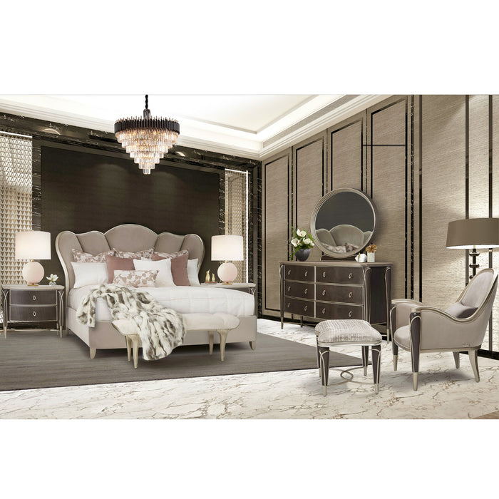AICO Furniture - Villa Cherie Dresser in Hazelnut - N9008050SA-410 - GreatFurnitureDeal