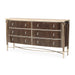 AICO Furniture - Villa Cherie Dresser in Hazelnut - N9008050SA-410 - GreatFurnitureDeal