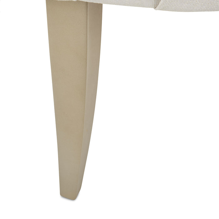 AICO Furniture - Villa Cherie Tufted Vanity Chair in Hazelnut - N9008804R-000