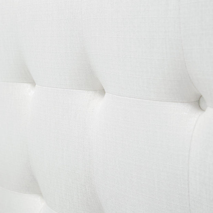 AICO Furniture - Sky Tower Eastern King Bed in Cloud White - N9025600EK-108