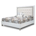 AICO Furniture - Sky Tower Eastern King Bed in Cloud White - N9025600EK-108