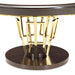 AICO Furniture - Belmont Place 60'' Round Dining Table in Espresso - N9085001-409 - GreatFurnitureDeal
