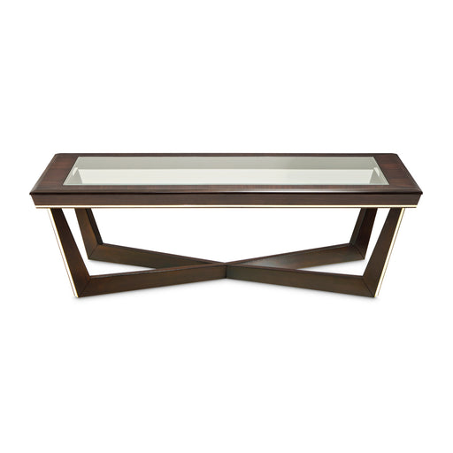 AICO Furniture - Belmont Place Cocktail Table in Espresso - N9085201-409 - GreatFurnitureDeal