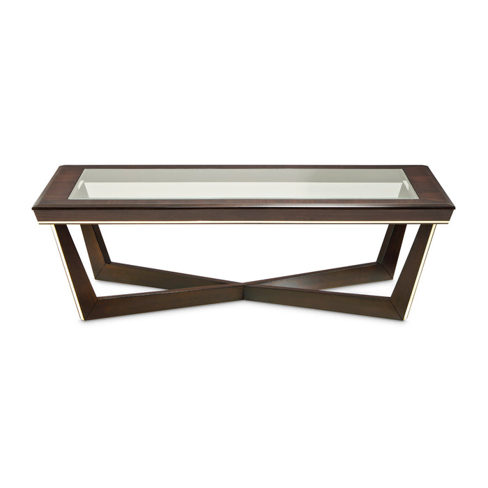 AICO Furniture - Belmont Place 3 Piece Occasional Table Set in Espresso - N9085201-202-409 - GreatFurnitureDeal