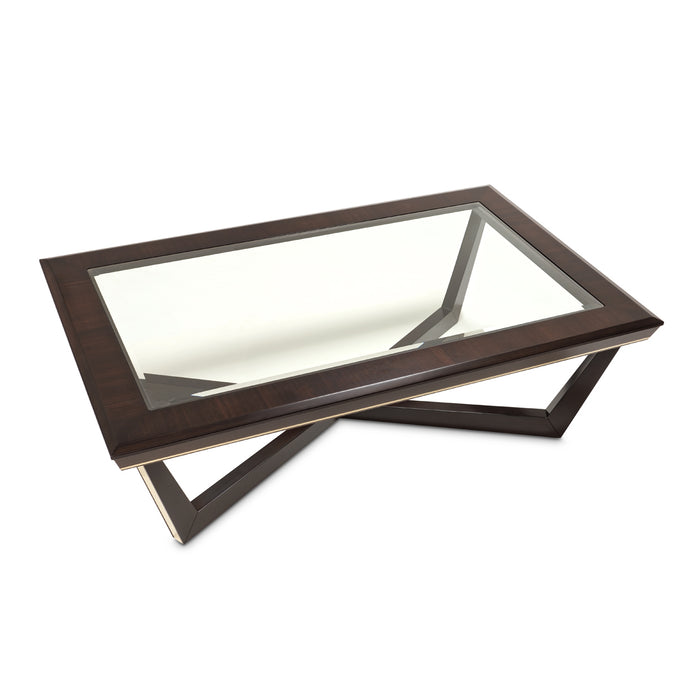 AICO Furniture - Belmont Place 3 Piece Occasional Table Set in Espresso - N9085201-202-409 - GreatFurnitureDeal