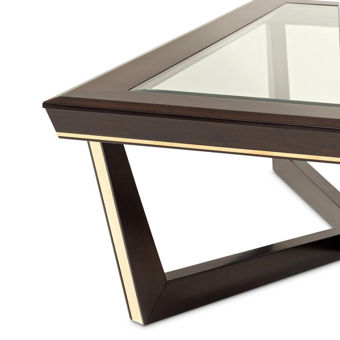 AICO Furniture - Belmont Place 3 Piece Occasional Table Set in Espresso - N9085201-202-409 - GreatFurnitureDeal