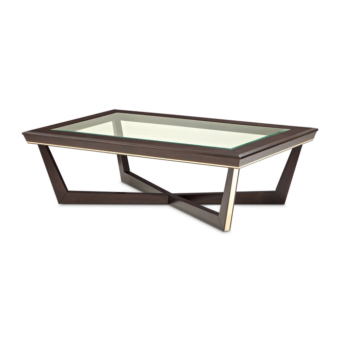 AICO Furniture - Belmont Place 3 Piece Occasional Table Set in Espresso - N9085201-202-409 - GreatFurnitureDeal