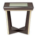 AICO Furniture - Belmont Place End Table in Espresso - N9085202-409 - GreatFurnitureDeal