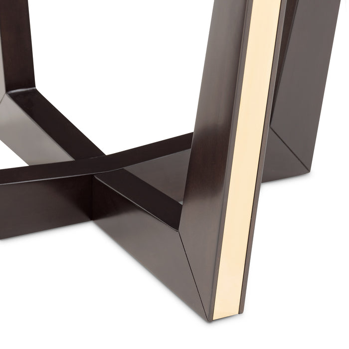 AICO Furniture - Belmont Place 3 Piece Occasional Table Set in Espresso - N9085201-202-409 - GreatFurnitureDeal