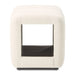 AICO Furniture - Belmont Place Vanity Bench in Cream/Espresso - N9085804-409 - GreatFurnitureDeal