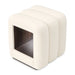 AICO Furniture - Belmont Place Vanity Bench in Cream/Espresso - N9085804-409 - GreatFurnitureDeal