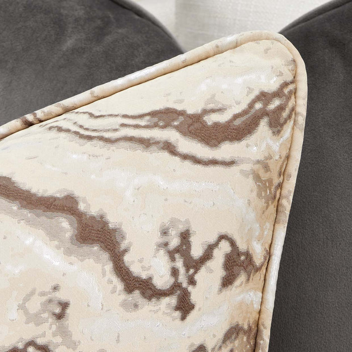 AICO Furniture - Belmont Place Sofa in Espresso - N9085815-CREAM-409 - GreatFurnitureDeal