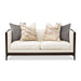 AICO Furniture - Belmont Place 3 Piece Living Room Set in Espresso - N9085815-CREAM-409-3SET - GreatFurnitureDeal