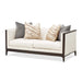 AICO Furniture - Belmont Place 2 Piece Sofa Set in Espresso - N9085815-CREAM-409-2SET - GreatFurnitureDeal