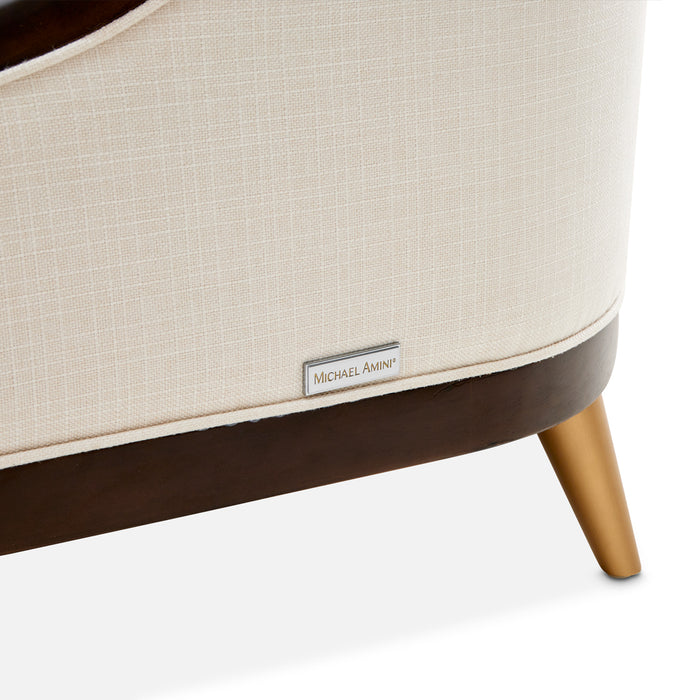 AICO Furniture - Belmont Place Accent Chair in Espresso - N9085834-CREAM-409 - GreatFurnitureDeal