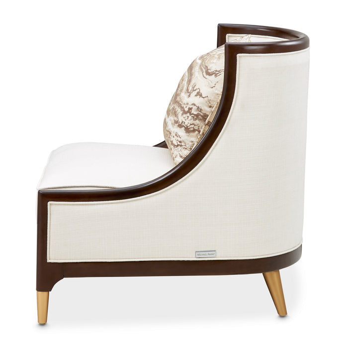 AICO Furniture - Belmont Place 3 Piece Living Room Set in Espresso - N9085815-834-CREAM-409