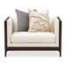 AICO Furniture - Belmont Place 3 Piece Living Room Set in Espresso - N9085815-CREAM-409-3SET - GreatFurnitureDeal