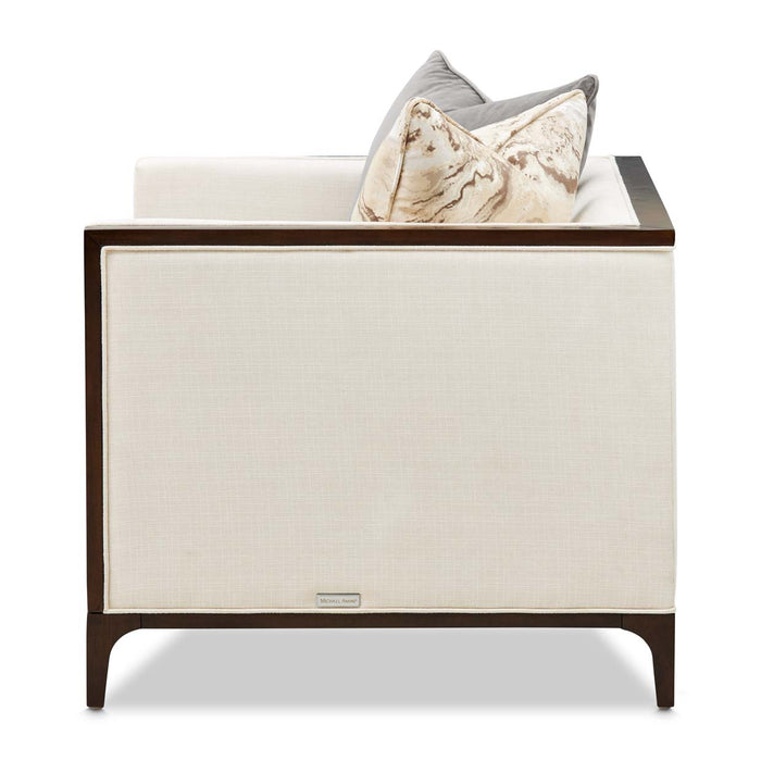 AICO Furniture - Belmont Place Matching Chair in Espresso - N9085835-CREAM-409 - GreatFurnitureDeal