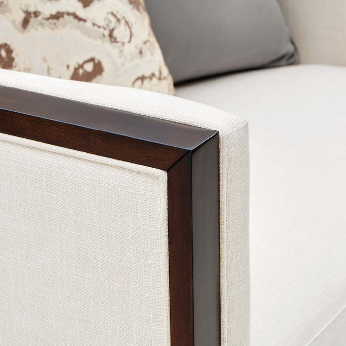 AICO Furniture - Belmont Place 3 Piece Living Room Set in Espresso - N9085815-CREAM-409-3SET