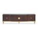 AICO Furniture - Camellia Field"Media Cabinet"Warm Pecan - N9090081-400 - GreatFurnitureDeal