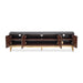 AICO Furniture - Camellia Field"Media Cabinet"Warm Pecan - N9090081-400 - GreatFurnitureDeal