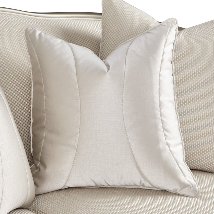 AICO Furniture - London Place Loveseat in Light Champagne - NC9004825-CHPGN-124