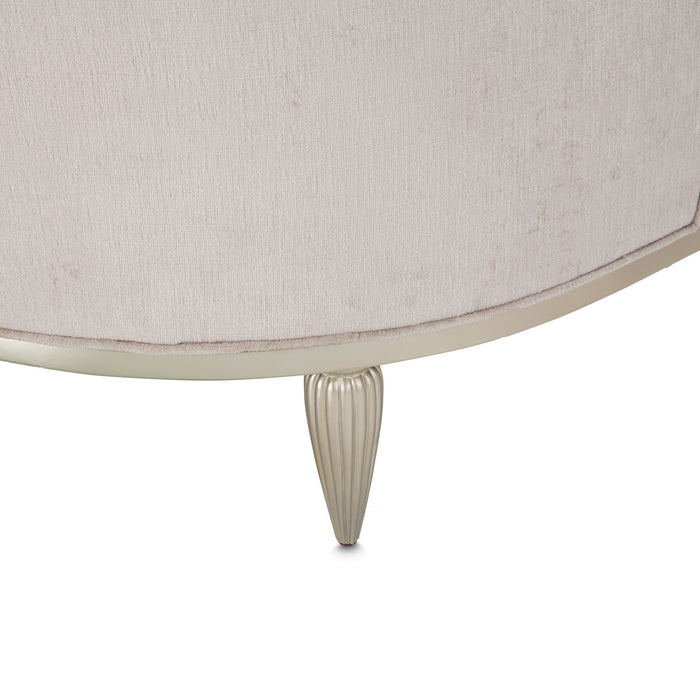 AICO Furniture - London Place RAF Chaise in Light Champagne - NC9004842-PARCH-124