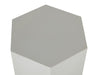 VIG Furniture - Modrest Newmont Small Light Grey High Gloss End Table - VGBBMND-CT23-LTGRY-ET - GreatFurnitureDeal
