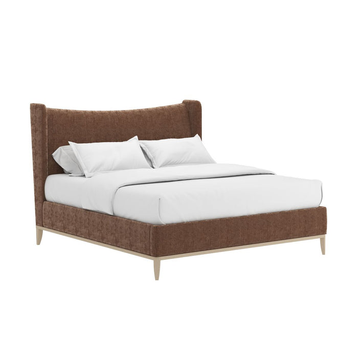 ART Furniture - Edwin King Wing Shelter Uph Bed-Suede - 413136-2743H7 - GreatFurnitureDeal