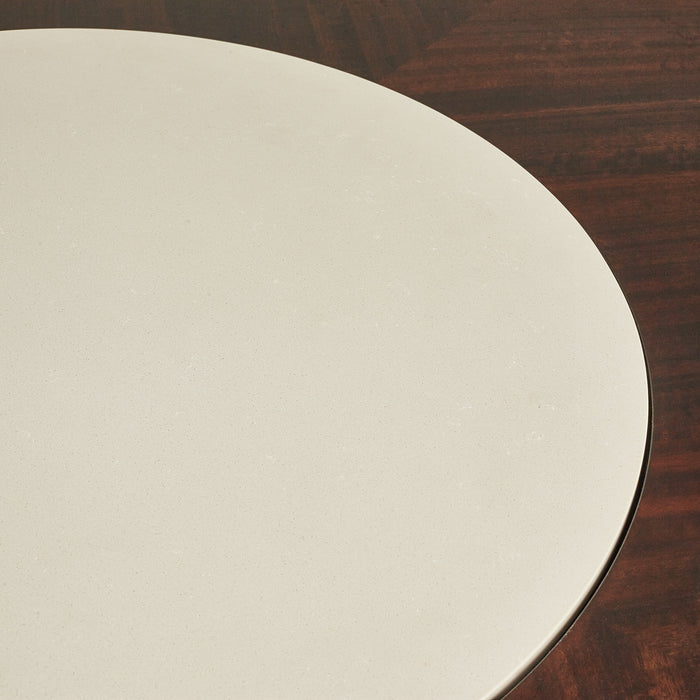 AICO Furniture - Paris Chic 48'' Round Dining Table in Espresso - NF9003001-409 - GreatFurnitureDeal