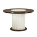 AICO Furniture - Paris Chic 48'' Round Dining Table in Espresso - NF9003001-409 - GreatFurnitureDeal