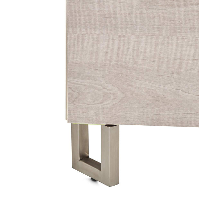 AICO Furniture - Marin Queen Panel Bed (3 pc) in Greige - NKI-MRNQN-139