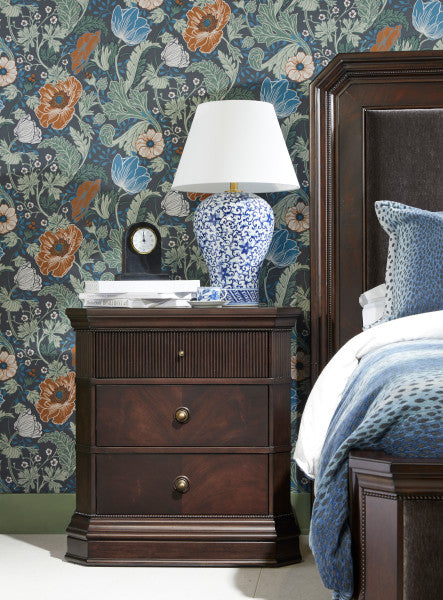 ART Furniture - Revival Nightstand in Napa Mahogany - 328140-1730 - GreatFurnitureDeal