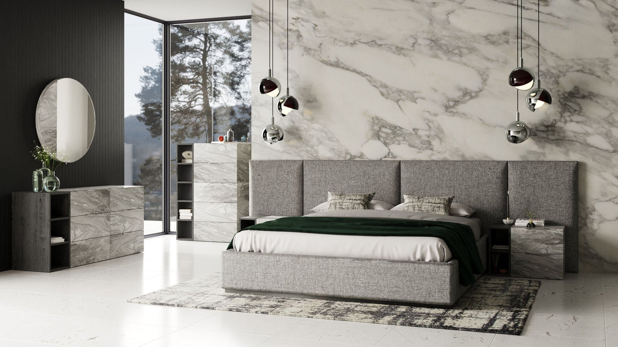 VIG Furniture - Nova Domus Maranello Modern Grey Eastern King Bed Set - VGMABR-121-GRY-BED-SET-EK - GreatFurnitureDeal