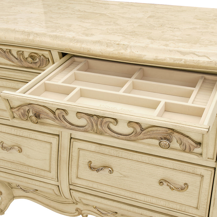 AICO Furniture - Platine De Royale Dresser in Champagne - NR09050SA-201 - GreatFurnitureDeal
