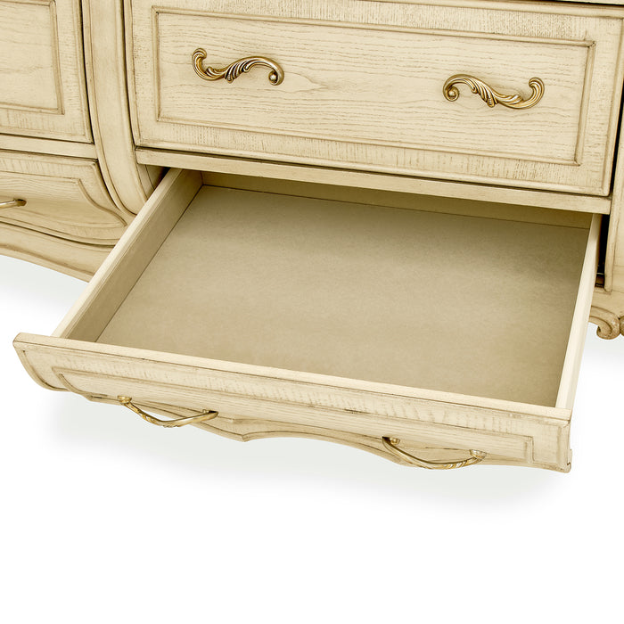 AICO Furniture - Platine De Royale Dresser in Champagne - NR09050SA-201 - GreatFurnitureDeal