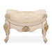 AICO Furniture - Platine de Royale"Vanity Bench in Champagne - NR09804-201 - GreatFurnitureDeal
