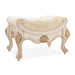 AICO Furniture - Platine de Royale"Vanity Bench in Champagne - NR09804-201 - GreatFurnitureDeal