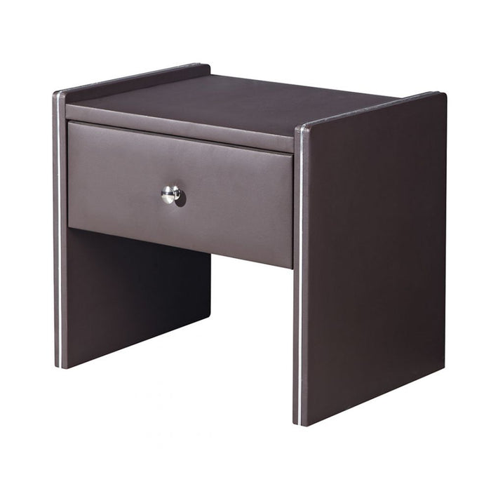 American Eagle Furniture - NS002 Brown Nightstand - NS002-BR - GreatFurnitureDeal