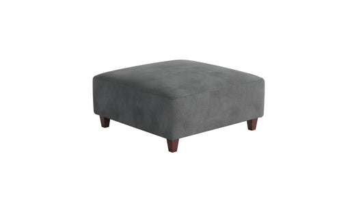 Southern Home Furnishings - Bella Asphalt Cocktail Ottoman in Grey - 109-C Bella Asphalt-MTO - GreatFurnitureDeal